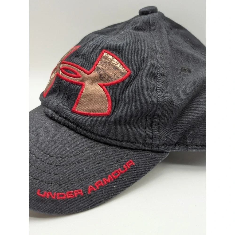 Under Armor Hat Youth Camoflage Snap Back‎ Cap Camo Hunter Country